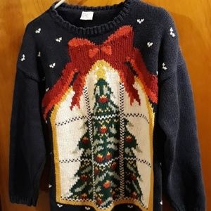 Michelle Louise Women's Christmas Sweater Sz M